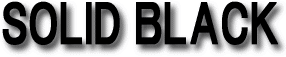ソリッド ブラック